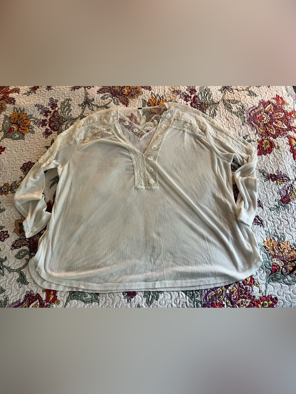 Vintage Y2K Women’s Free People Fairy fairycore Longsleeve Top Shirt Blouse XL